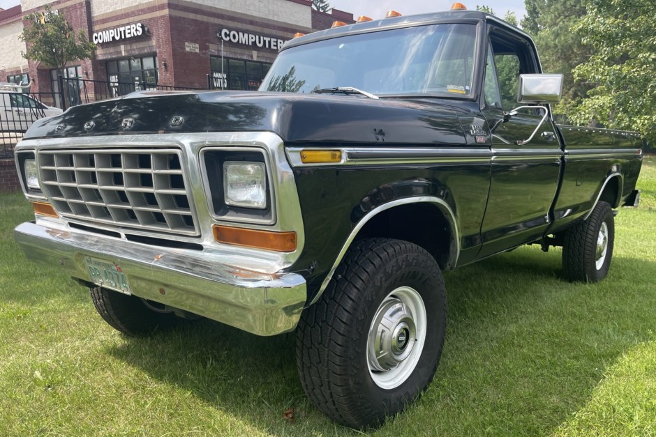 1978 Ford F-250 Ranger XLT 4×4 4-Speed at No Reserve