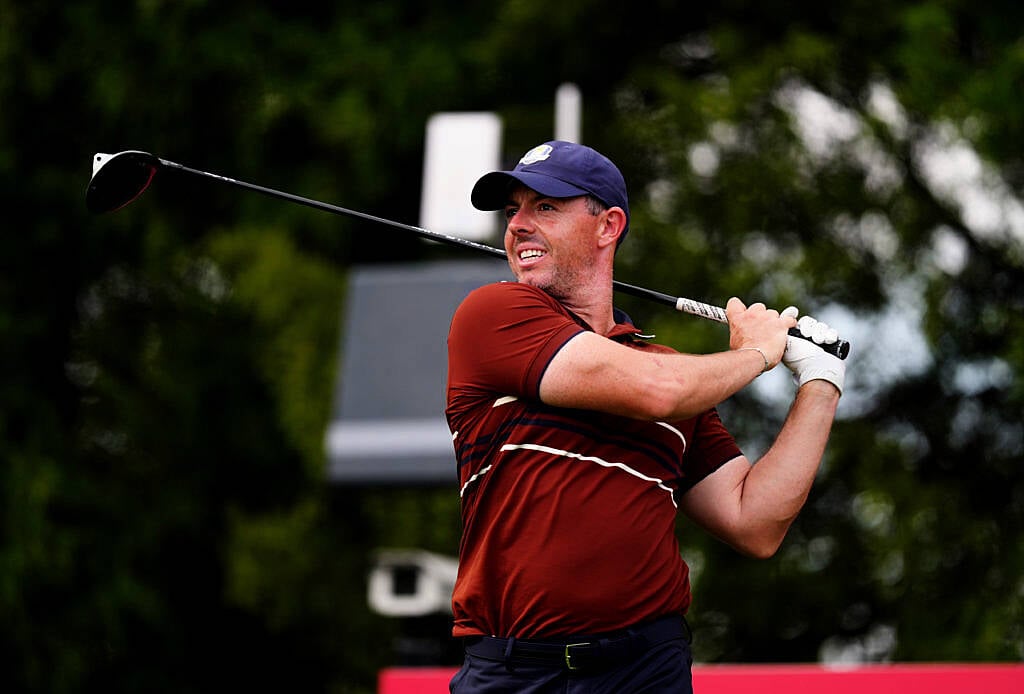 Rory McIlroy defies the hecklers to keep Europe’s Ryder Cup bid on track