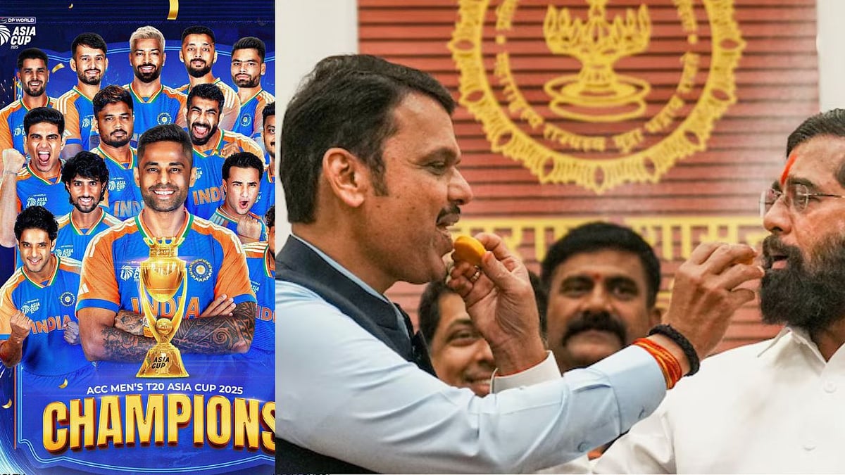 ‘Operation Sindoor In Sports Too’: CM Devendra Fadnavis & DyCM Eknath Shinde Congratulate Team India On Asia Cup 2025 Victory