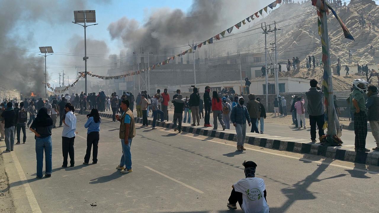 Crisis is BJP govt`s own creation: Congress on Ladakh violence