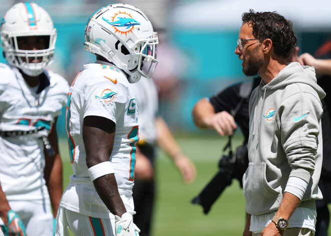 Dolphins HC Mike McDaniel in awe by how Tyreek Hill handled gruesome injury