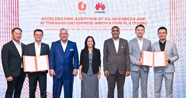 U Mobile taps Huawei as one of its partners to accelerate 5G-A and AI adoption through its enterprise innovation platform