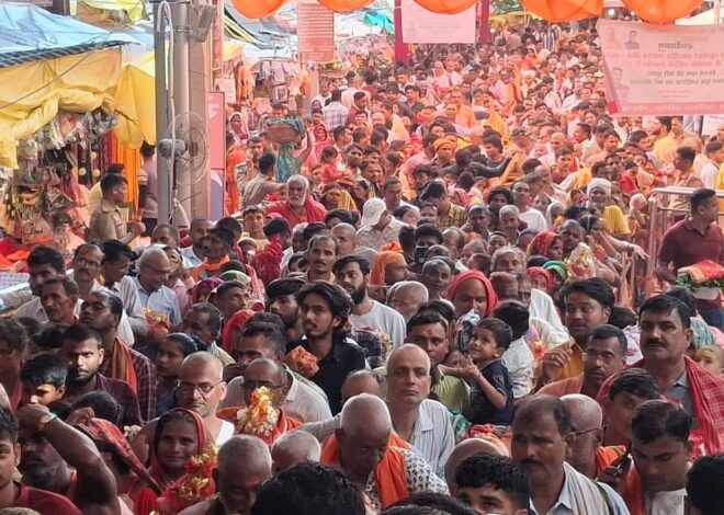 UP Navratri Festivities Draw 40 Lakh Devotees In Four Days
