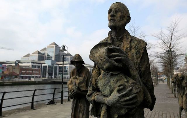 Facts about The Great Famine emigration out of Ireland