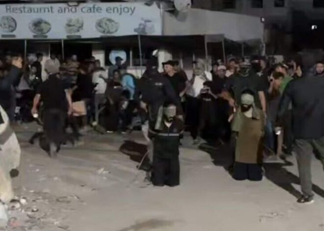 Hamas publicly executes 3 men for allegedly collaborating with Israel