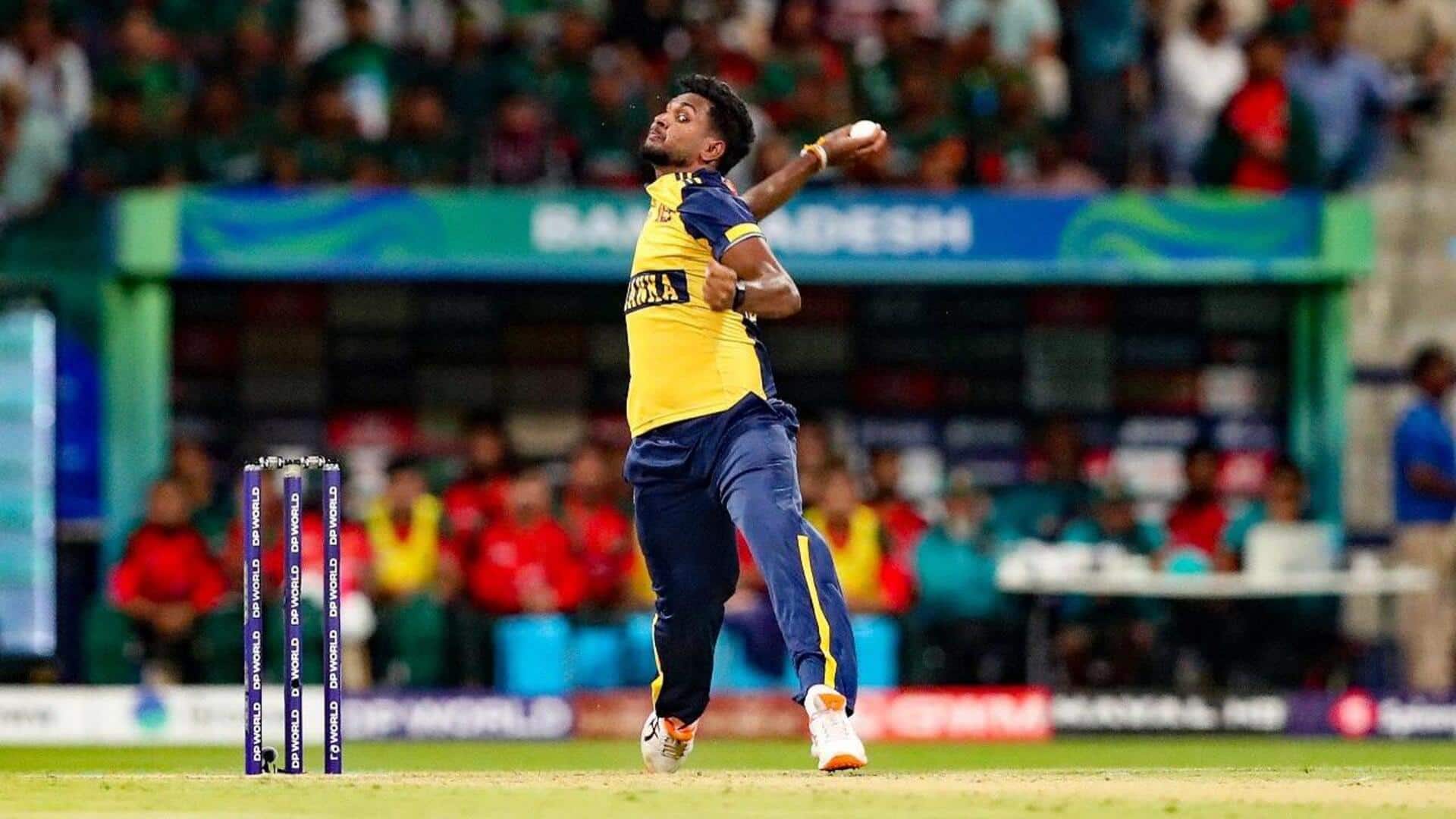 Asia Cup 2025: Matheesha Pathirana ruled out of Pakistan clash