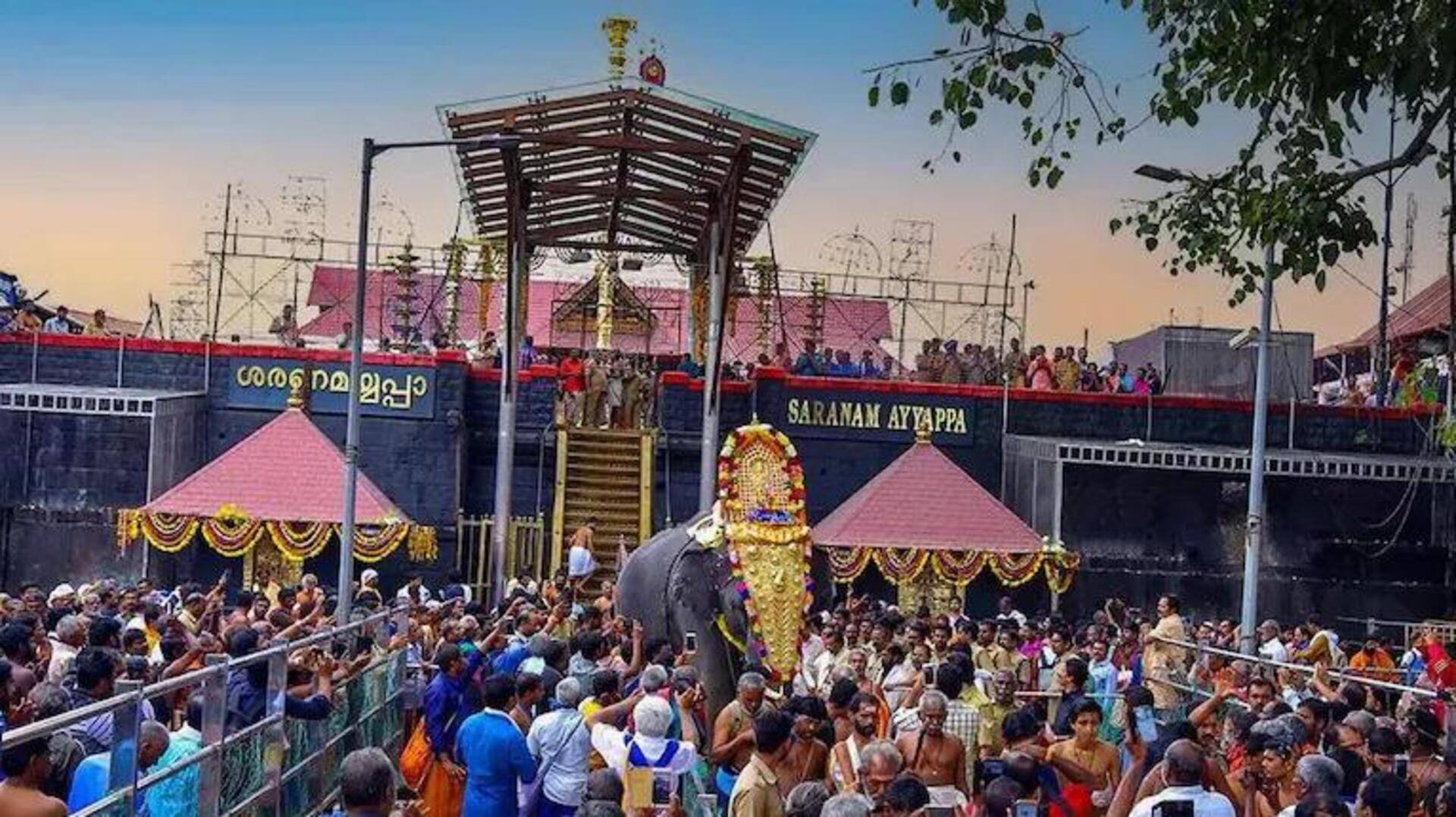 How much gold, silver does Sabarimala temple hold