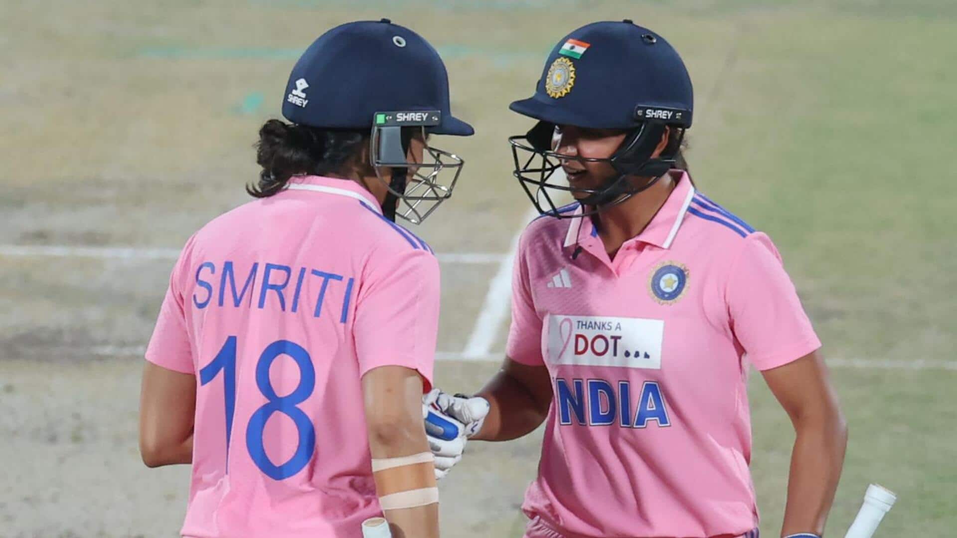 Harmanpreet Kaur slams her 20th half-century in WODIs: Key stats