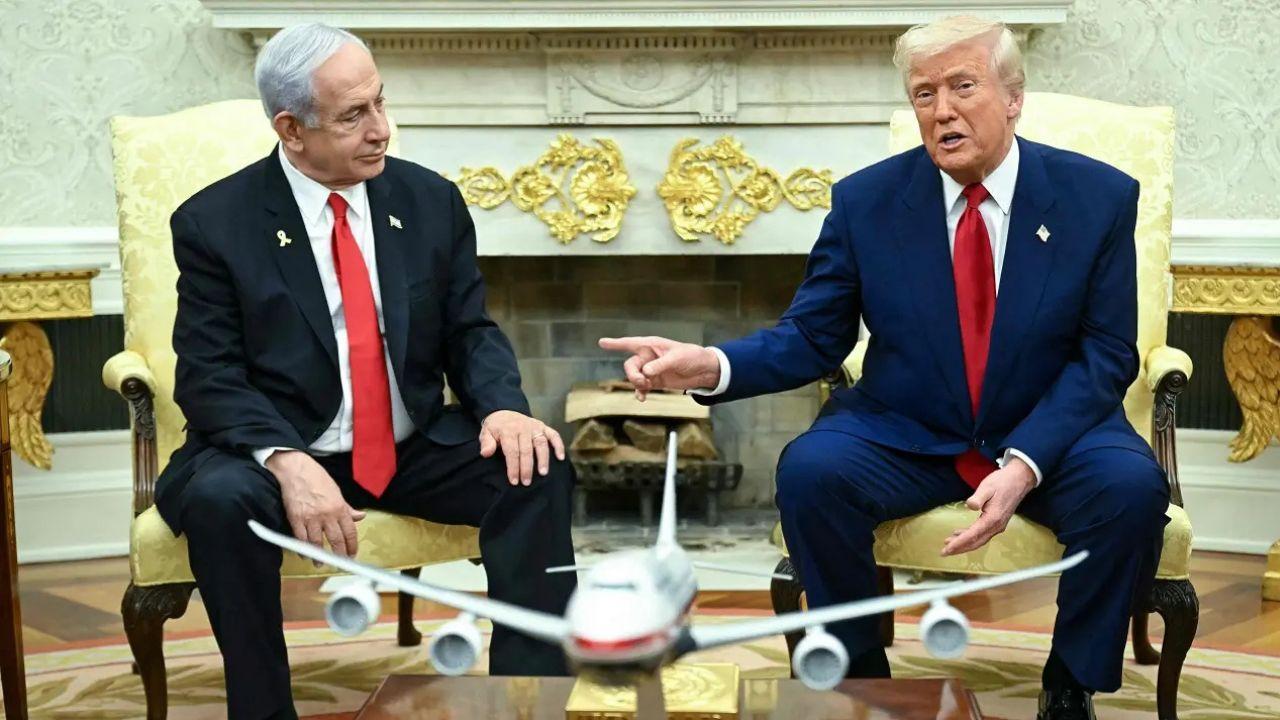 Gaza peace plan speculation rises as Netanyahu meets Trump at White House