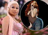 Nicki Minaj in meltdown: Rapper targets pregnant Cardi B (and her children) in latest ‘unhinged’ social media tirade after taking brutal swipes at Taylor Swift, Miley Cyrus and nemesis Megan Thee Stallion