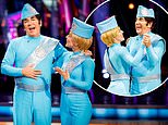 Ross King becomes the second star to be booted off Strictly Come Dancing with his professional partner Jowita Przystal