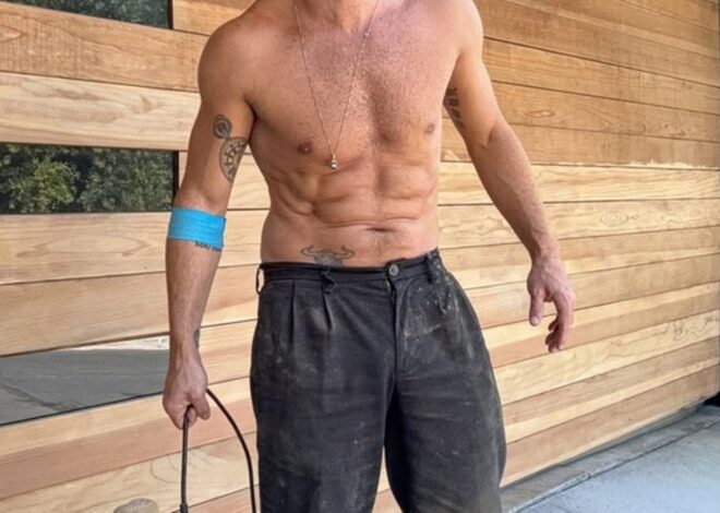 Guess the ‘DWTS’ Stud Gettin’ Dirty With His Tool!