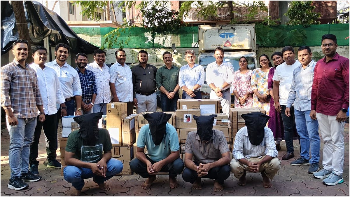 Mumbai Police Crime Branch Unit-8 Bust Interstate E-Commerce Barcode Fraud Racket, Seize ₹45 Lakh Goods; 3 Accused Arrested