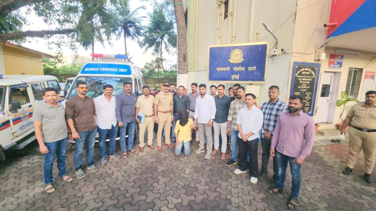 Auto driver arrested for murdering woman near Malwani church after money dispute