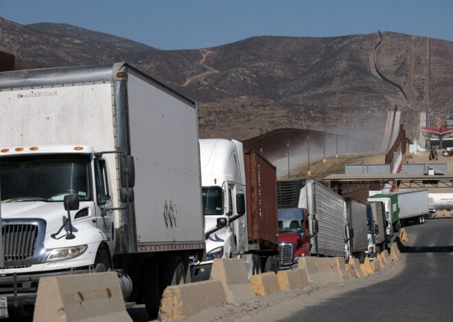 Trump says 25% tariffs on heavy trucks to start Nov 1