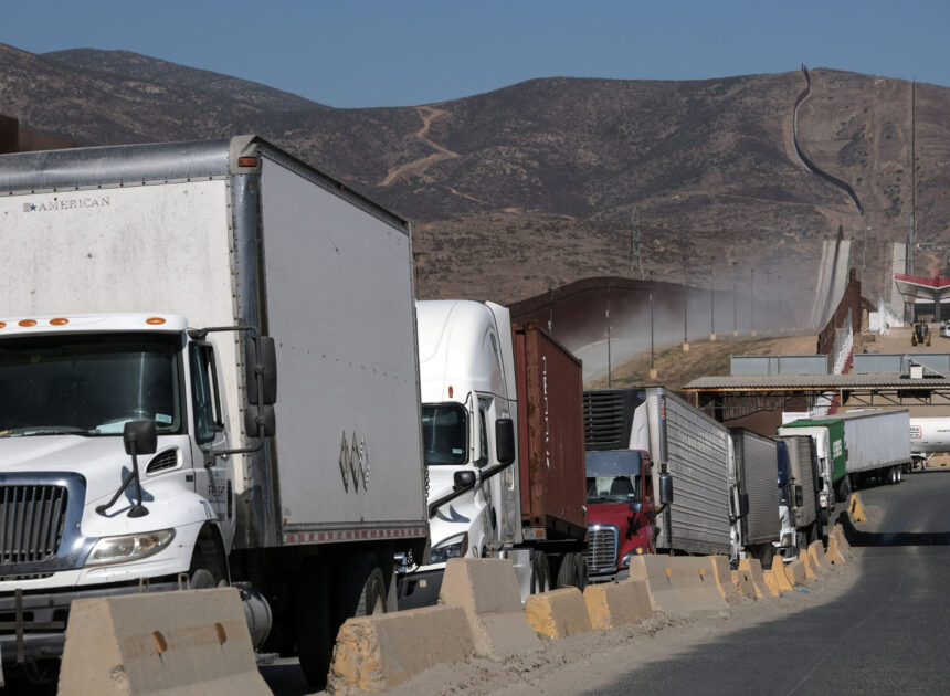 Trump says 25% tariffs on heavy trucks to start Nov 1