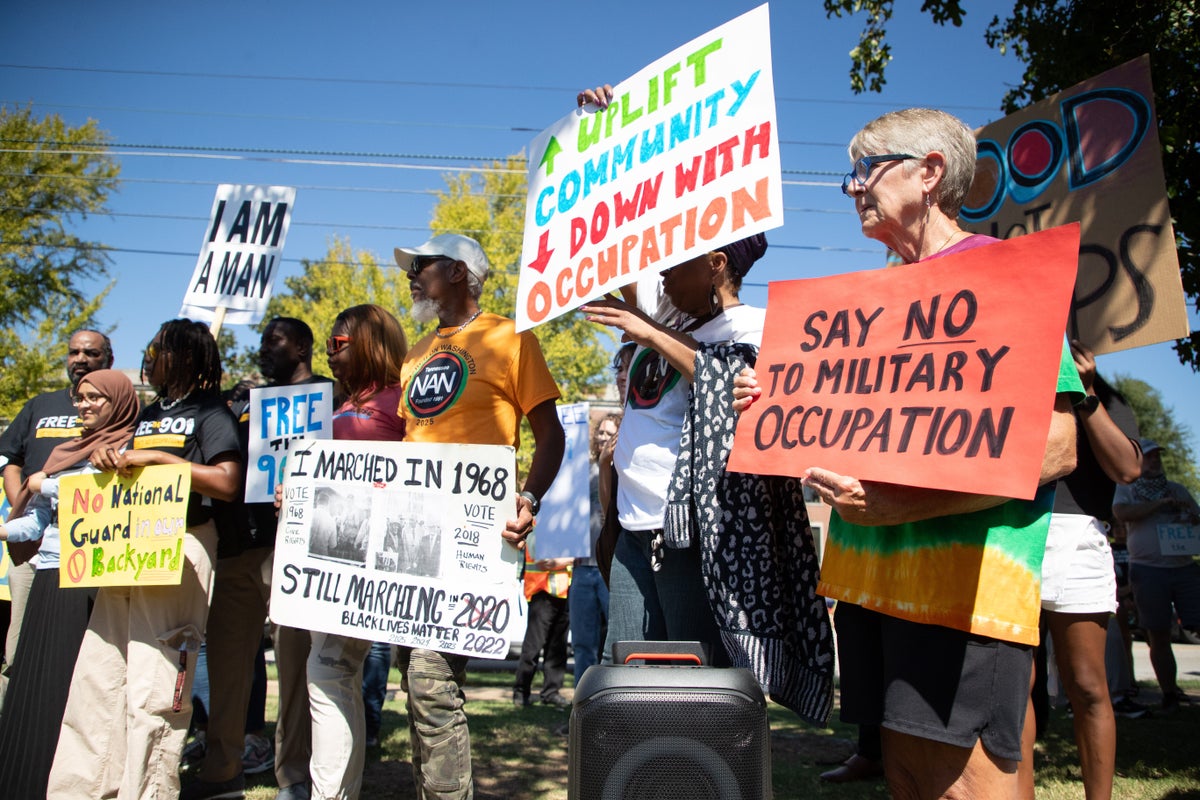 ‘You are unleashed’: White House officials rally Memphis law enforcement ahead of National Guard troop deployment