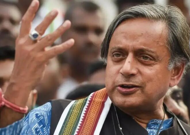 Shashi Tharoor calls attack on Congress MP Shafi Parambil ‘unacceptable’
