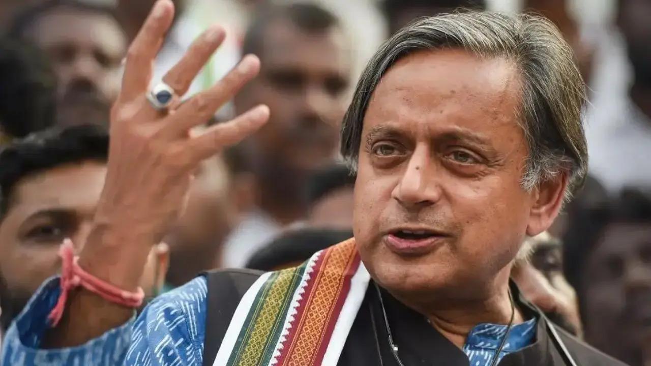 Shashi Tharoor calls attack on Congress MP Shafi Parambil ‘unacceptable’