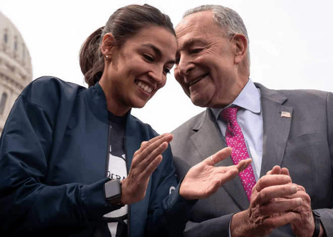 GOP blames Schumer for shutdown to appease ‘Marxist flank’ amid AOC primary challenge buzz