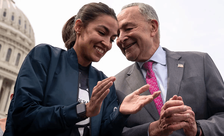 GOP blames Schumer for shutdown to appease ‘Marxist flank’ amid AOC primary challenge buzz