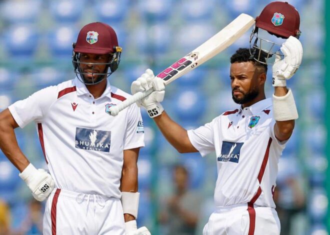 IND vs WI, 2nd Test: John Campbell, Shai Hope attain this unique record