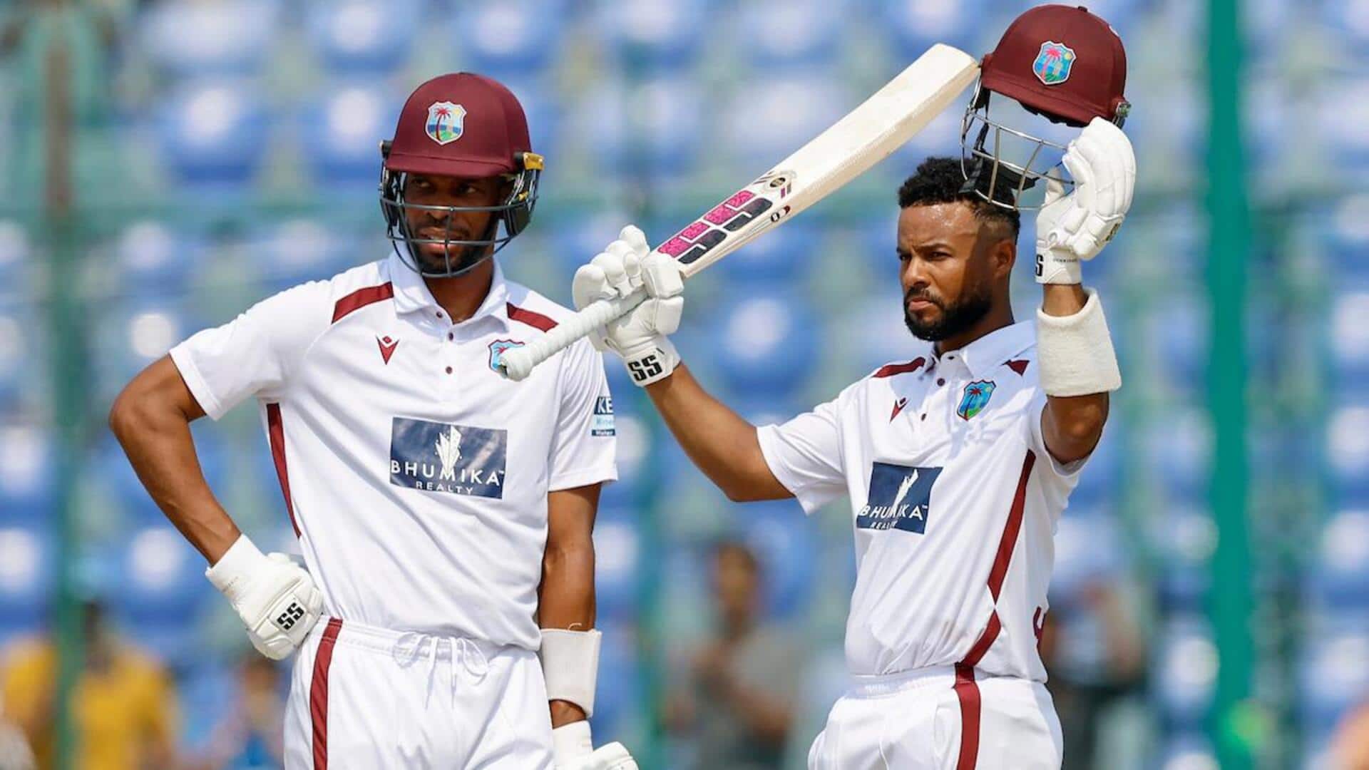 IND vs WI, 2nd Test: John Campbell, Shai Hope attain this unique record
