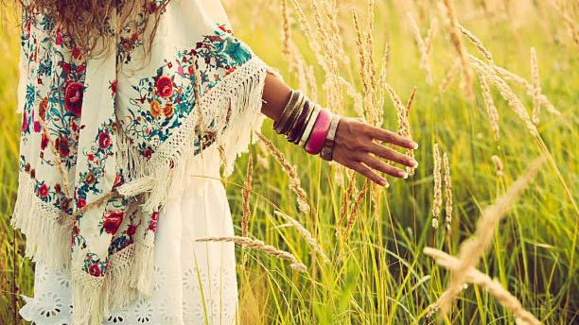 How to style bohemian smocks