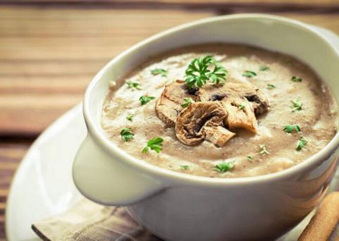 How to make mushroom-honey soup at home
