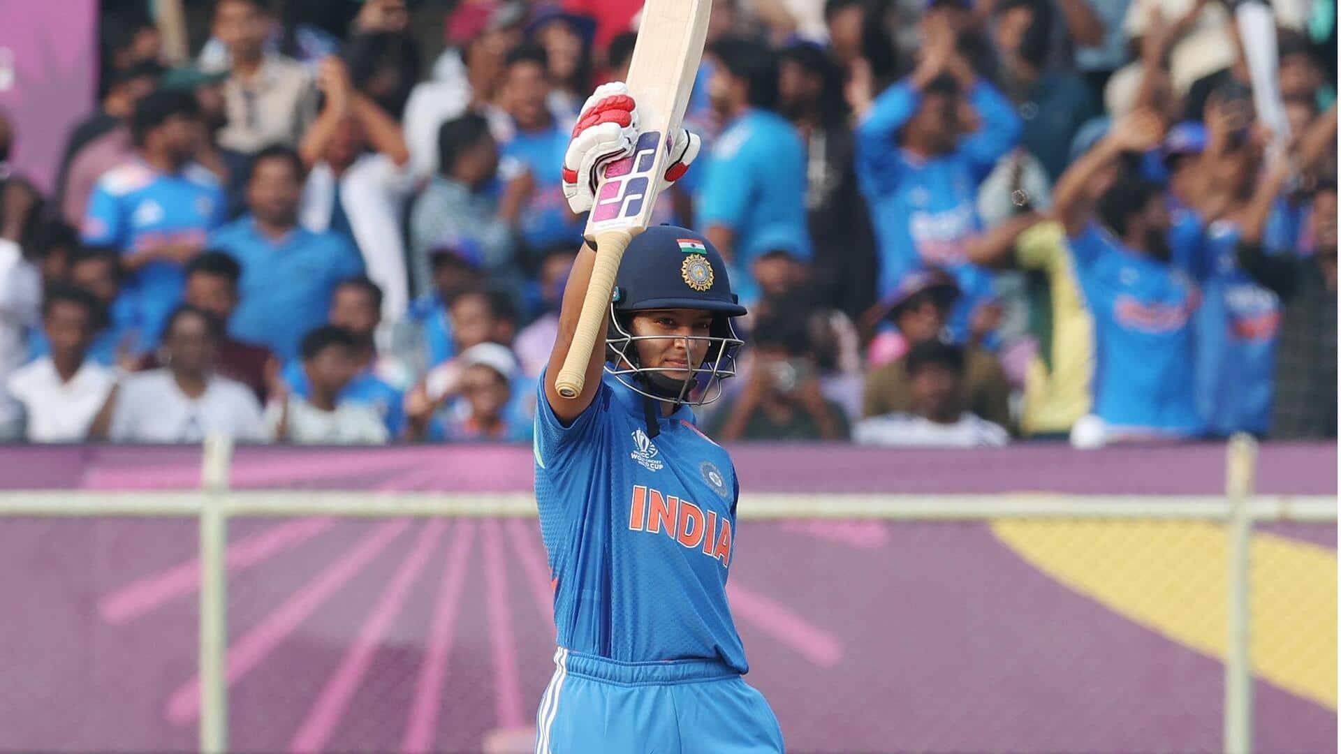 Pratika Rawal slams her maiden Women’s World Cup half-century: Stats
